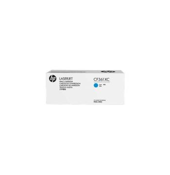 OEM kasetė HP No.508XC Cyan (CF361X) Contract